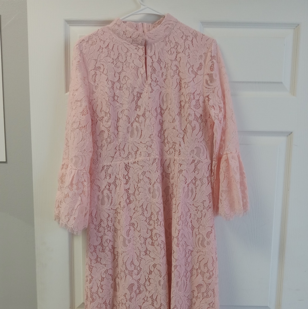 Lace Pink Women's Semi Formal Dress- 2XL- NWT
